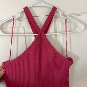 Old Navy Pink midi dress L